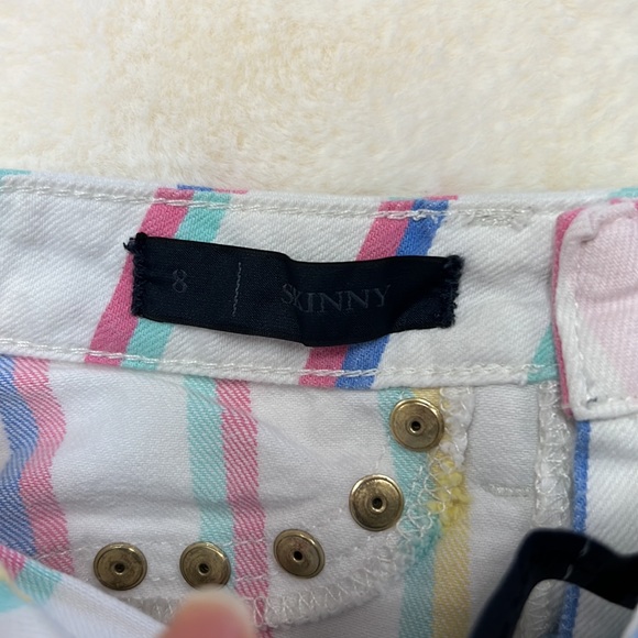 Juicy Couture Stripe Skinny Jeans - Picture 6 of 6
